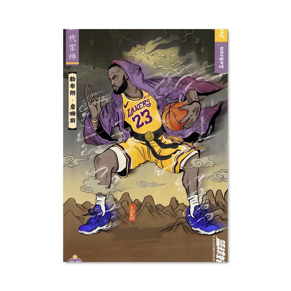 Poster Kobe Éternel – affiche Basketball